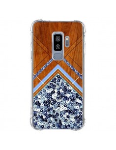 Coque Samsung S9 Plus Sequin Geometry Bois Azteque Aztec...