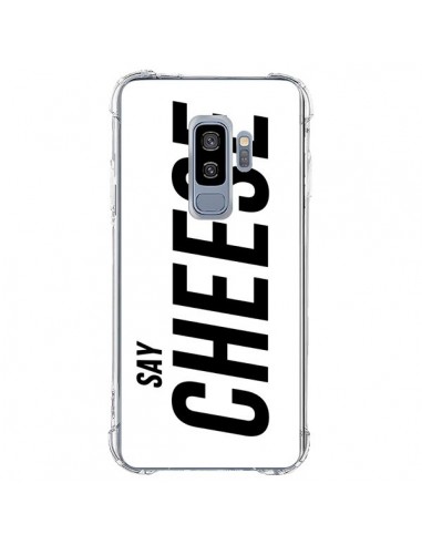 Coque Samsung S9 Plus Say Cheese Smile Blanc - Jonathan Perez