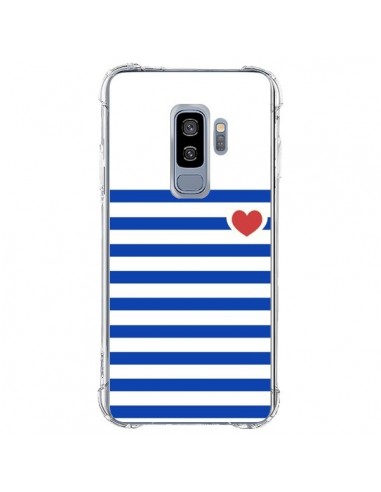 Coque Samsung S9 Plus Mariniere Coeur - Jonathan Perez