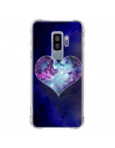 Coque Samsung S9 Plus Nebula Heart Coeur Galaxie - Jonathan Perez