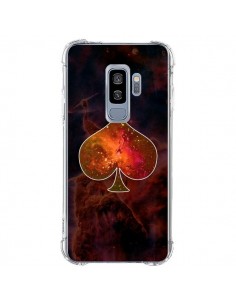 Coque Samsung S9 Plus Nebula Spade Pique Galaxie -...