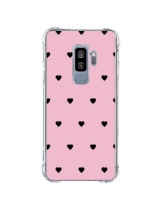 Coque Samsung S9 Plus Coeurs Roses - Jonathan Perez