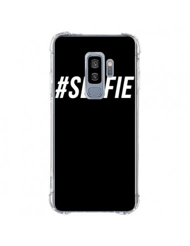 Coque Samsung S9 Plus Hashtag Selfie Blanc Vertical - Jonathan Perez
