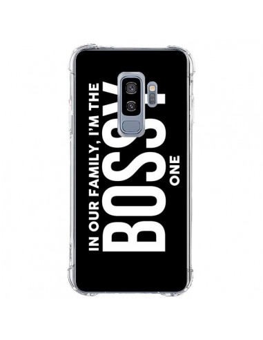 Coque Samsung S9 Plus In our family i'm the Bossy one - Jonathan Perez