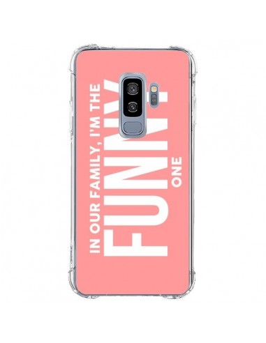 Coque Samsung S9 Plus In our family i'm the Funny one - Jonathan Perez
