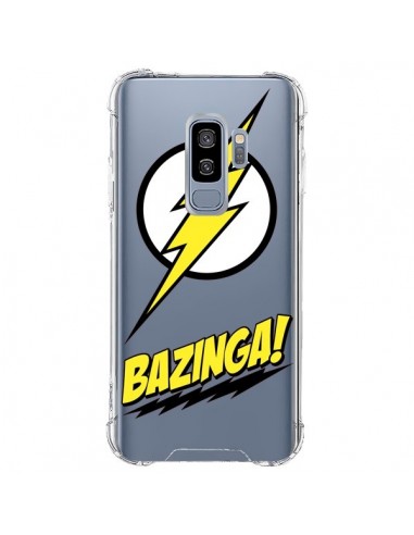 Coque Samsung S9 Plus Bazinga Sheldon The Big Bang Thoery Transparente - Jonathan Perez
