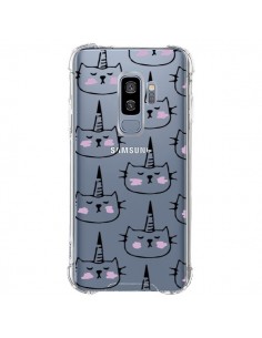 Coque Samsung S9 Plus Licorne Unicorn Dessin Transparente...