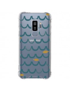 Coque Samsung S9 Plus Poisson Fish Water Transparente -...