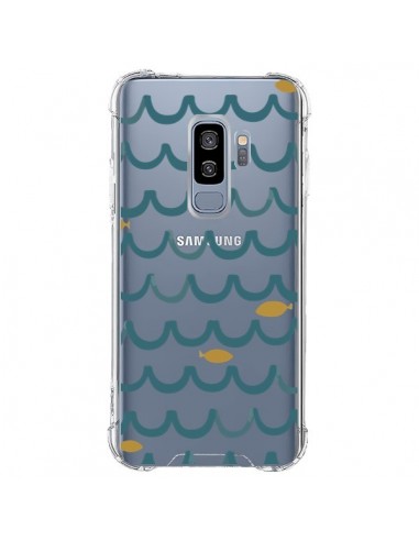 Coque Samsung S9 Plus Poisson Fish Water Transparente - Dricia Do