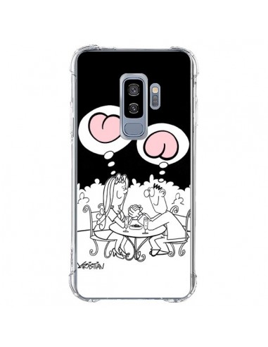 Coque Samsung S9 Plus L'amour selon homme et femme - Kristian