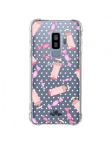 Coque Samsung S9 Plus Candy Bonbons Transparente - kateillustrate