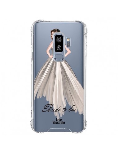 Coque Samsung S9 Plus Bride To Be Mariée Mariage Transparente - kateillustrate