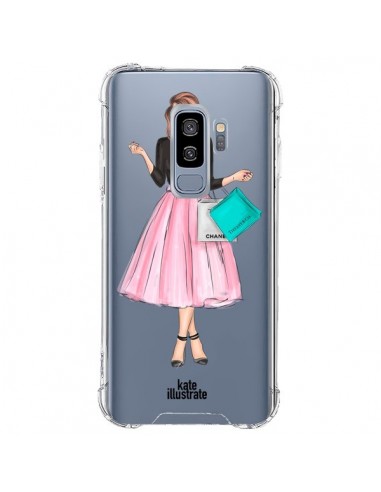 Coque Samsung S9 Plus Shopping Time Transparente - kateillustrate