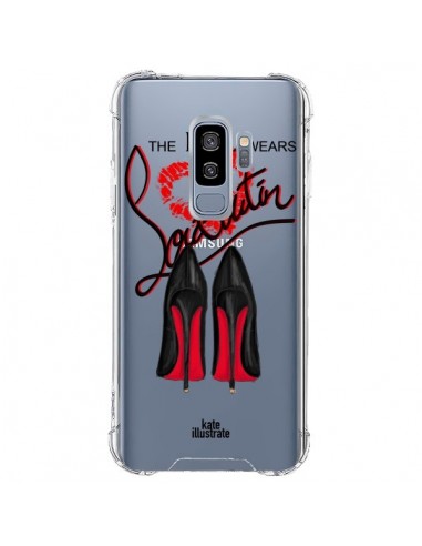 Coque Samsung S9 Plus The Devil Wears Shoes Demon Chaussures Transparente - kateillustrate