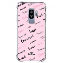 Coque Samsung S9 Plus Ballerina Ballerine Mots -...