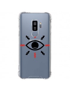 Coque Samsung S9 Plus Eye I See You Oeil Transparente -...