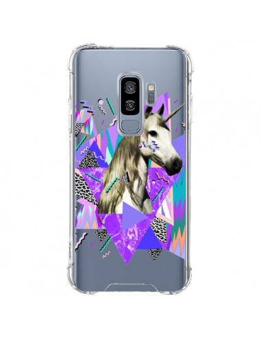 Coque Samsung S9 Plus Licorne Unicorn Azteque Transparente - Kris Tate