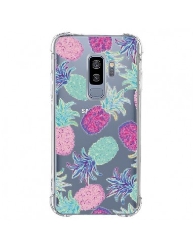 Coque Samsung S9 Plus Ananas Pineapple Fruit Ete Summer Transparente - Lisa Argyropoulos