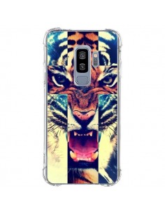 Coque Samsung S9 Plus Tigre Swag Croix Roar Tiger - Laetitia