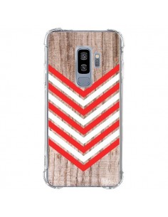 Coque Samsung S9 Plus Tribal Aztèque Bois Wood Flèche...