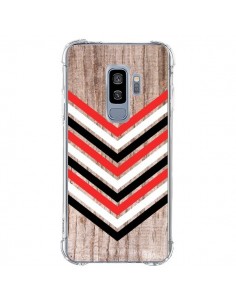 Coque Samsung S9 Plus Tribal Aztèque Bois Wood Flèche...