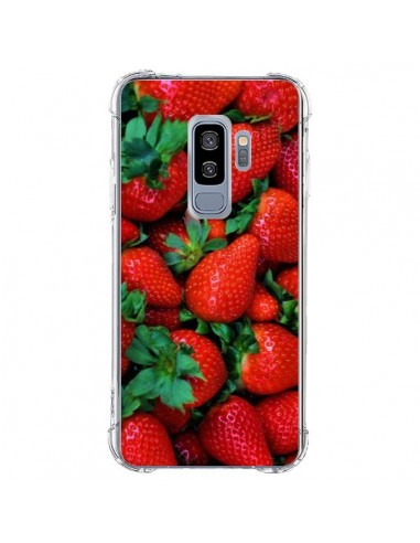 Coque Samsung S9 Plus Fraise Strawberry Fruit - Laetitia