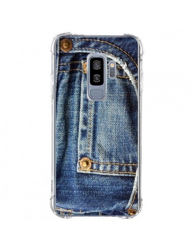 Coque Samsung S9 Plus Jean Bleu Vintage - Laetitia