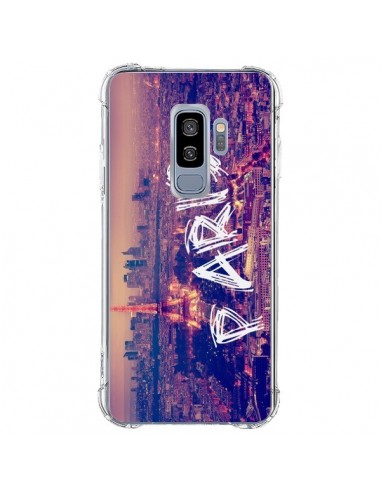 Coque Samsung S9 Plus Paris Tour Eiffel Tower Nuit - Laetitia