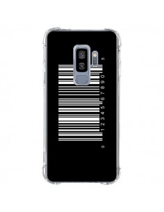 Coque Samsung S9 Plus Code Barres Blanc - Laetitia