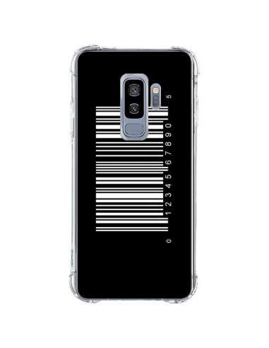 Coque Samsung S9 Plus Code Barres Blanc - Laetitia