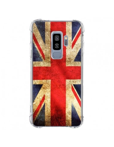 Coque Samsung S9 Plus Drapeau Angleterre Anglais UK - Laetitia