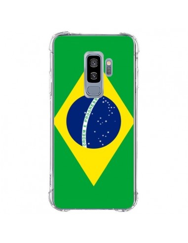 Coque Samsung S9 Plus Drapeau Brésil Brésilien - Laetitia