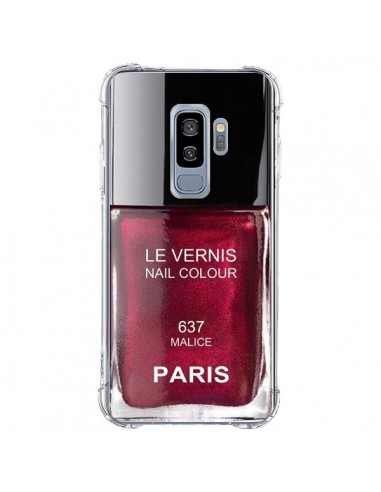 Coque Samsung S9 Plus Vernis Paris Malice Violet - Laetitia