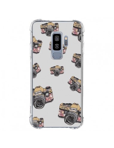 Coque Samsung S9 Plus Appareil photo vintage Rose - Laetitia