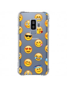 Coque Samsung S9 Plus Smiley Emoticone Emoji Transparente...