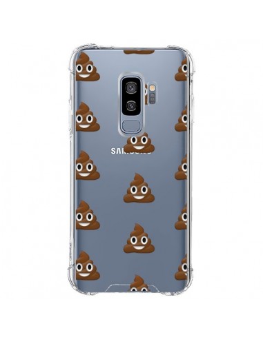 Coque Samsung S9 Plus Shit Poop Emoticone Emoji Transparente - Laetitia