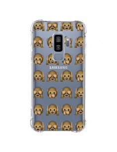 Coque Samsung S9 Plus Singe Monkey Emoticone Emoji...