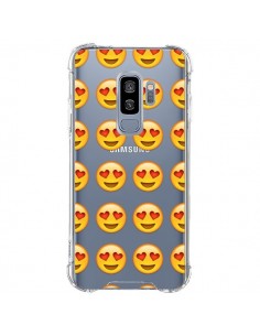 Coque Samsung S9 Plus Love Amoureux Smiley Emoticone...