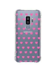 Coque Samsung S9 Plus Coeur Heart Love Amour Rose...