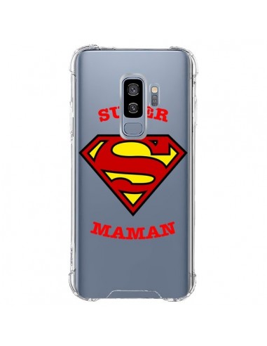 Coque Samsung S9 Plus Super Maman Transparente - Laetitia