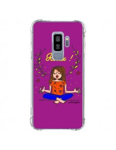 Coque Samsung S9 Plus Fille Relax Zen Yoga -...