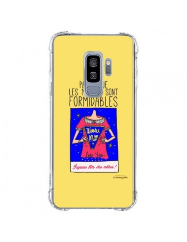 Coque Samsung S9 Plus Parce que les mamans sont formidables Fête des Mères - Leellouebrigitte