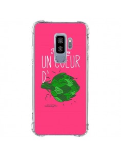 Coque Samsung S9 Plus Toi tu as un coeur d'artichaut -...