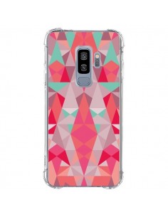 Coque Samsung S9 Plus Azteque Rouge - Leandro Pita