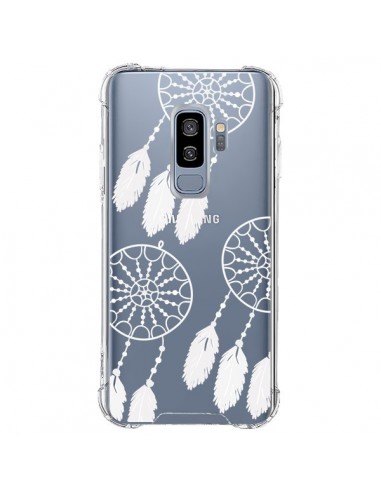 Coque Samsung S9 Plus Attrape Rêves Blanc Dreamcatcher Triple Transparente - Petit Griffin