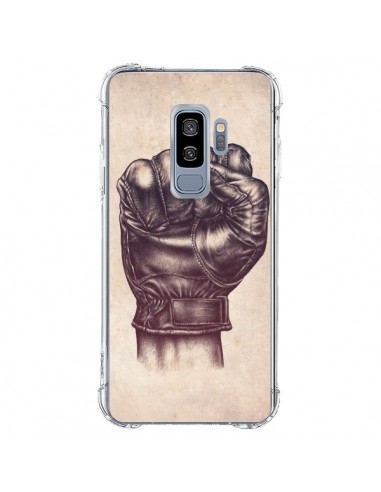 Coque Samsung S9 Plus Fight Poing Cuir - Lassana