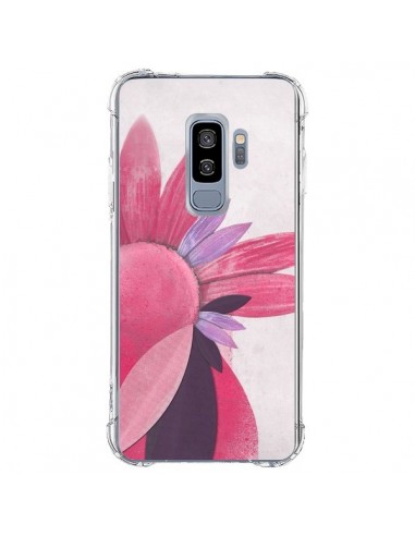 Coque Samsung S9 Plus Flowers Fleurs Roses - Lassana
