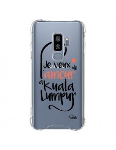 Coque Samsung S9 Plus Je veux de l'amour à Kuala Lumpur...