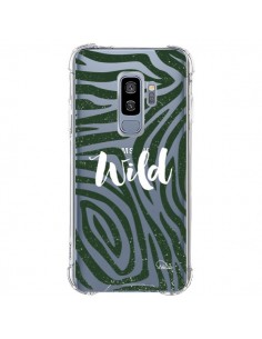 Coque Samsung S9 Plus Wild Zebre Jungle Transparente -...