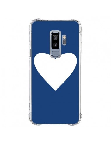Coque Samsung S9 Plus Coeur Navy Blue Heart - Mary Nesrala